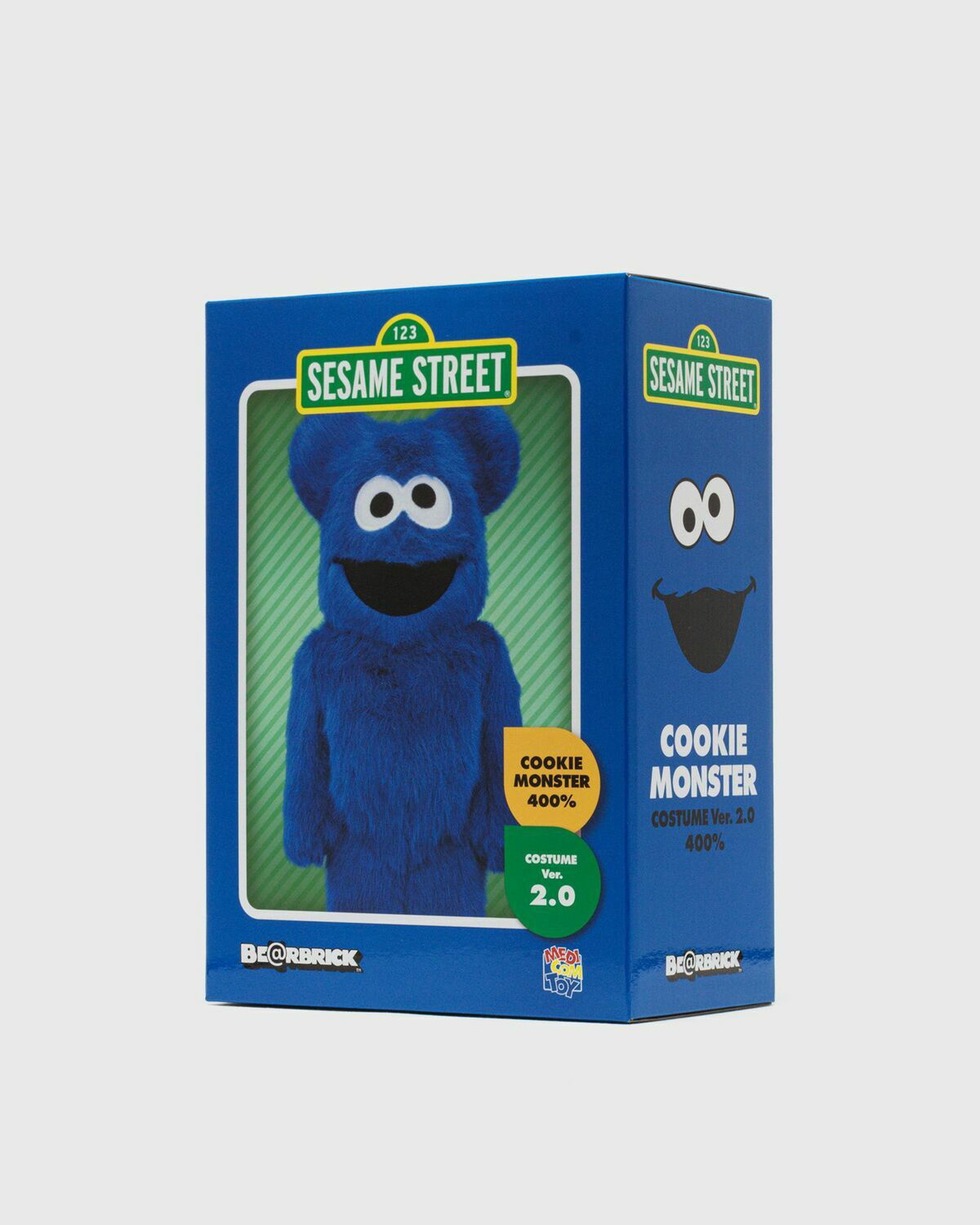 MEDICOM TOY - BE@RBRICK COOKIE MONSTER Costume  400％ BEARBRICK Sesame Street Cookie Monster Costume Ver. 1000% Be