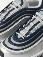 Nike - Air Max 97 Leather and Mesh Sneakers - Gray