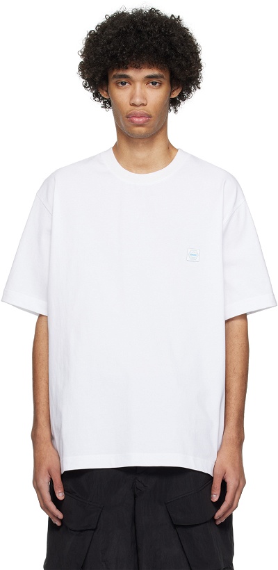 Photo: Solid Homme White Graphic T-Shirt