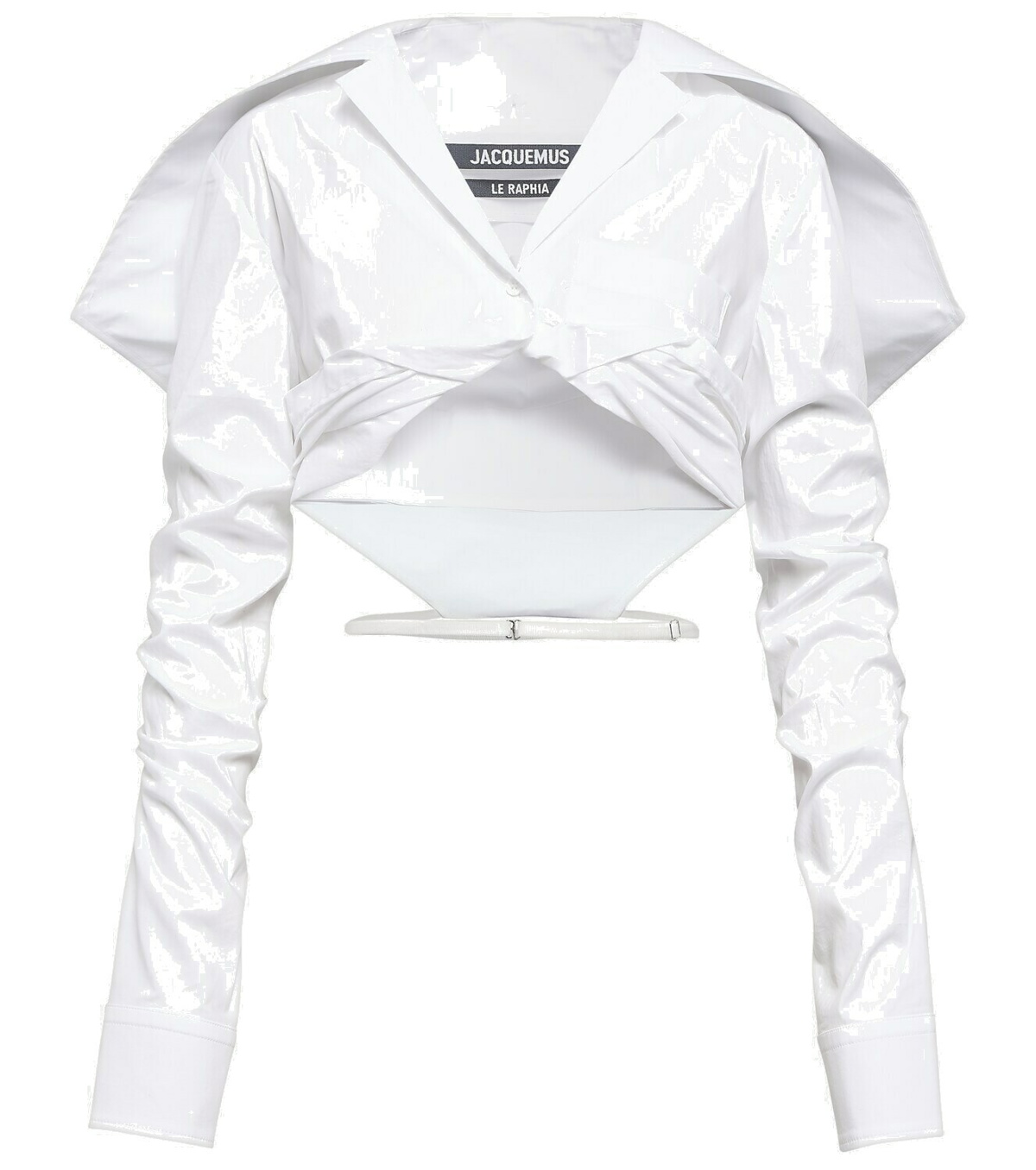 Jacquemus - La Chemise Amaro Shirt in White Jacquemus