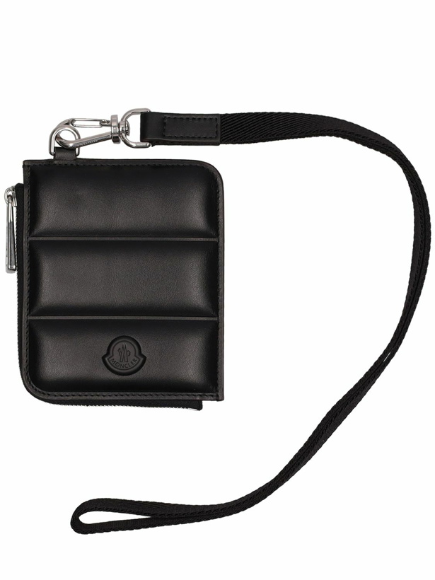 Photo: MONCLER - Small New Flat Leather Wallet