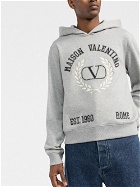 VALENTINO - Logo Cotton Hoodie