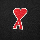AMI Large Heart Patch Crew Sweat