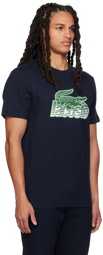 Lacoste Navy Graphic T-Shirt