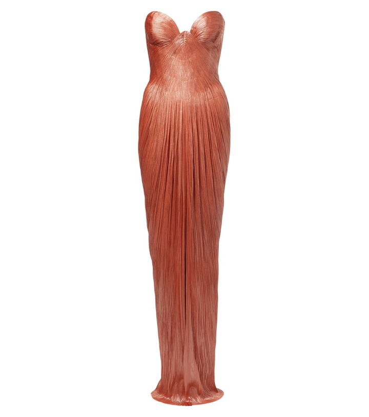Photo: Maria Lucia Hohan Nadira silk bustier gown