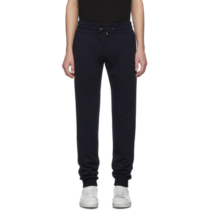 Eidos Navy Wool Sweat Lounge Pants