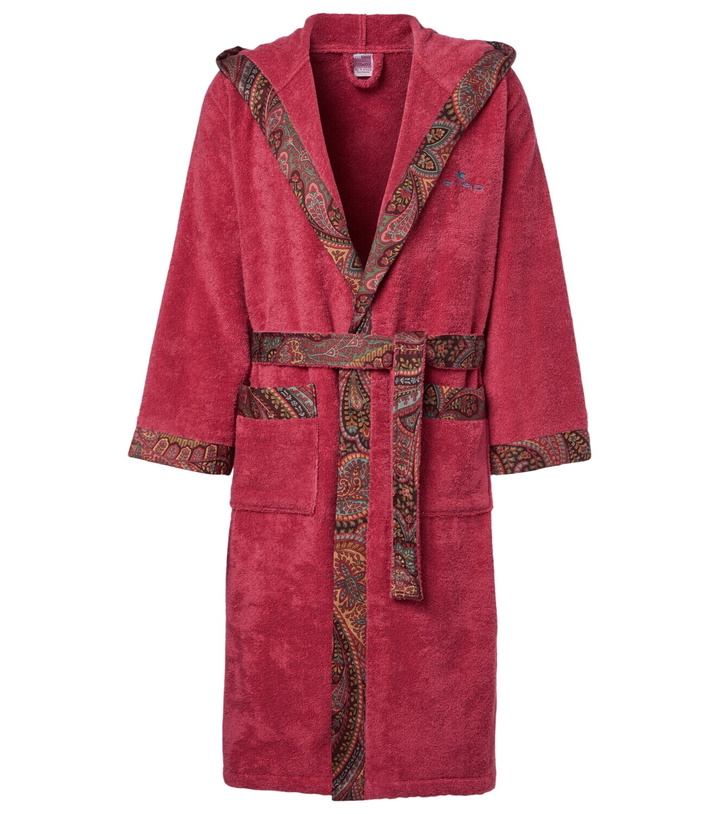 Photo: Etro Cotton terry bathrobe
