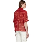 GmbH Red Silk Luka Shirt