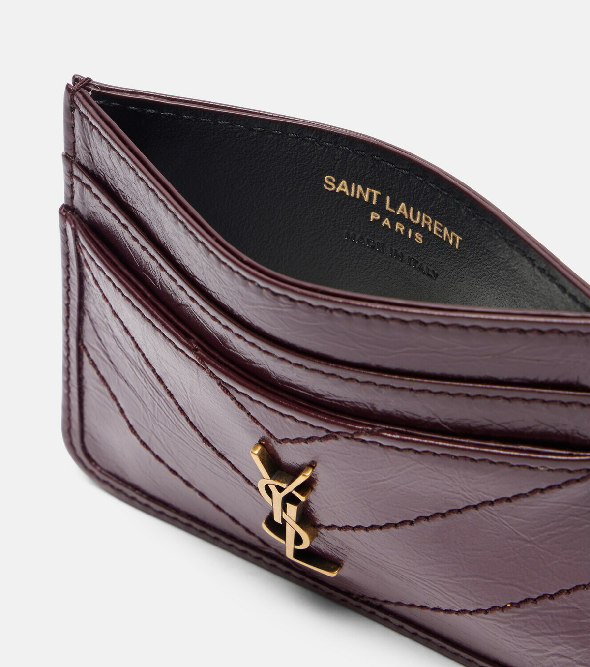 Saint Laurent Niki leather card holder
