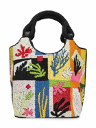 STAUD - Zoe Glass Beaded Tote Bag