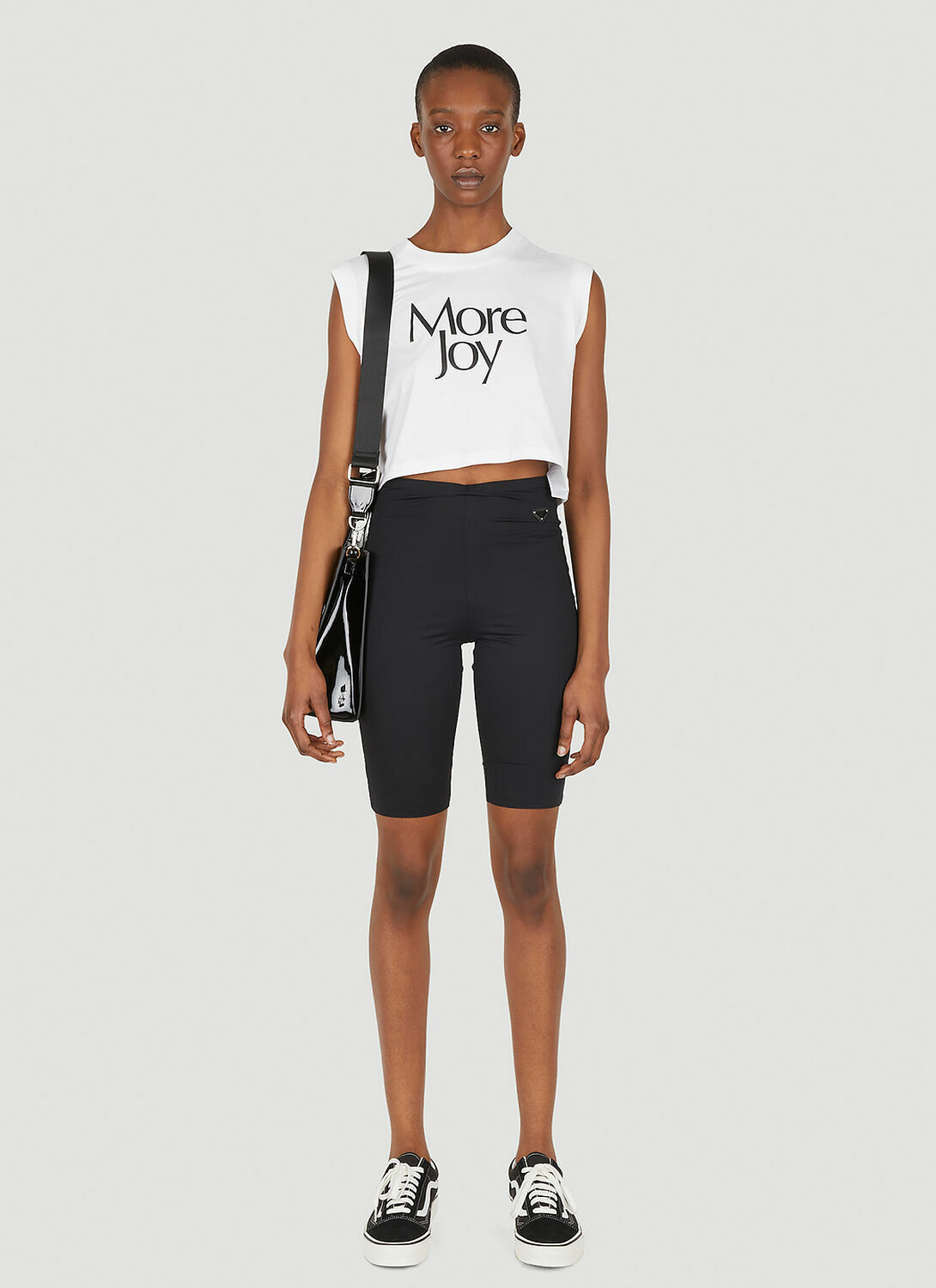 More Joy Logo Print T-Shirt