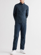 ON - Tapered Mesh-Panelled Recycled Shell Track Pants - Blue