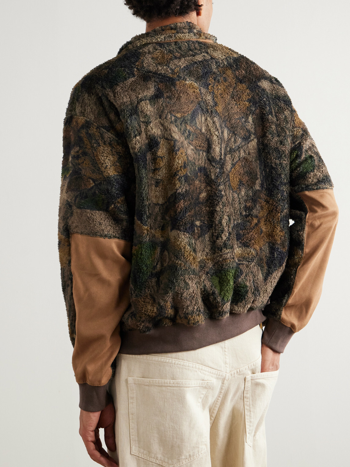 Remi Relief - Fleece Half-Zip Sweater - Green