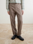 NN07 - Brendan 10042 Straight-Leg Organic Cotton-Blend Chinos - Brown