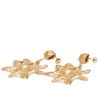 Simuero Women's Astro Earrings in Gold