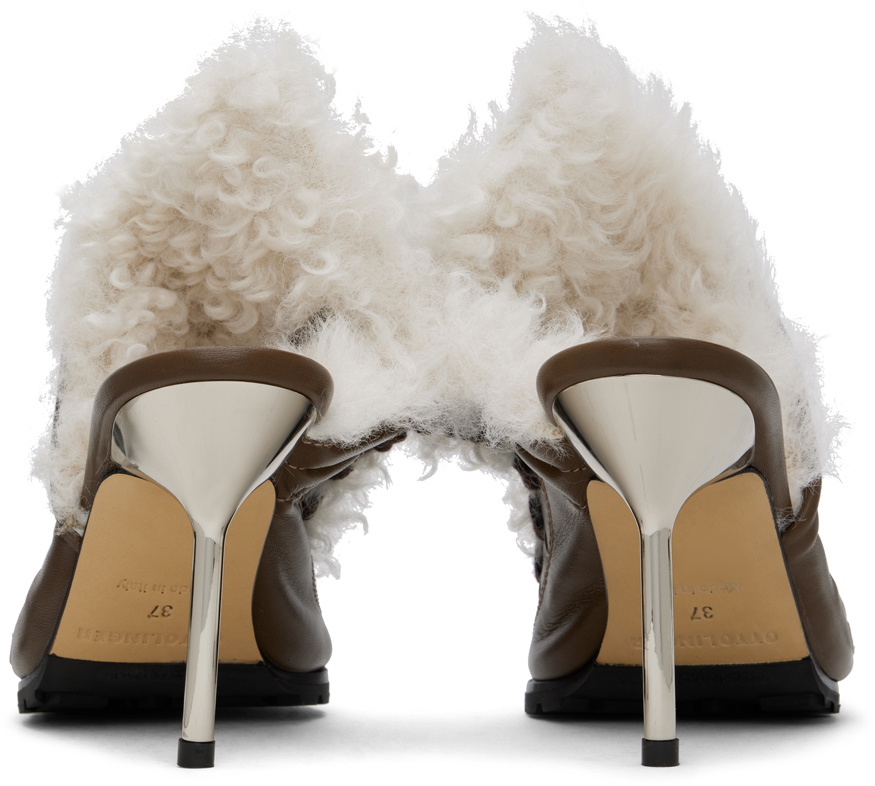 Ottolinger Brown Heel Mules