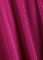 Roland Mouret Cape-effect Crepe Midi Dress Dark Pink