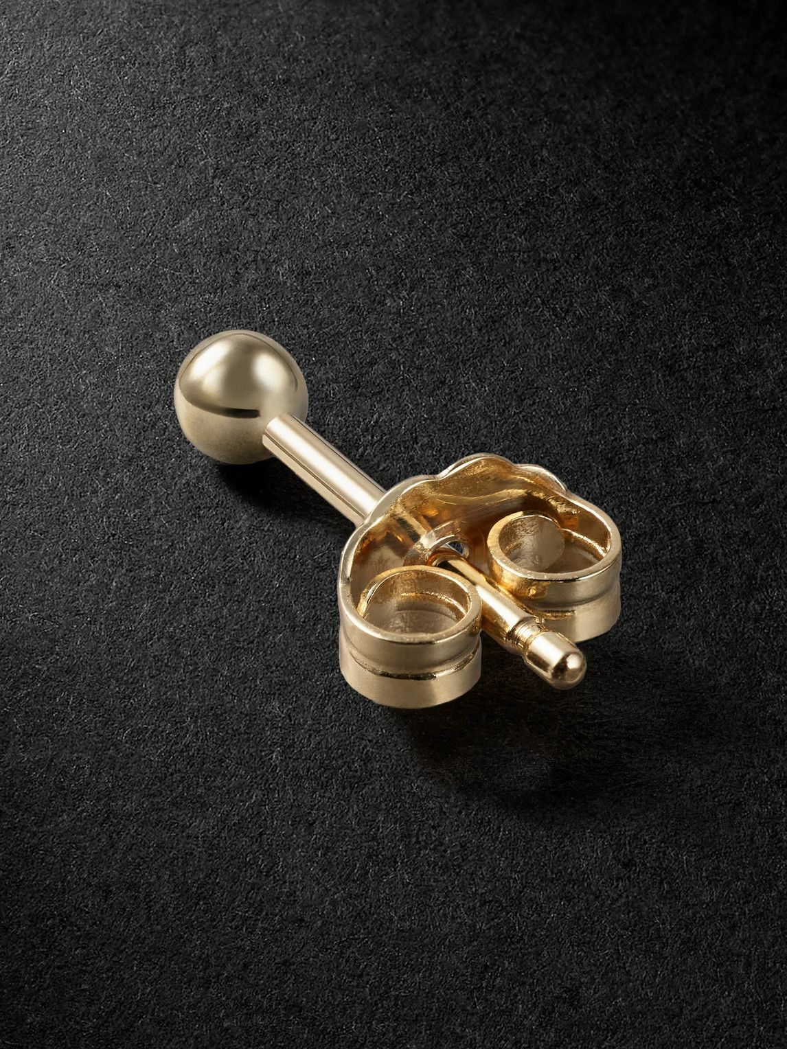 MARIA TASH - Ball Stud 2.5mm 14-Karat Gold Single Earring