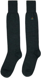 Vivienne Westwood Gray Uni Sock