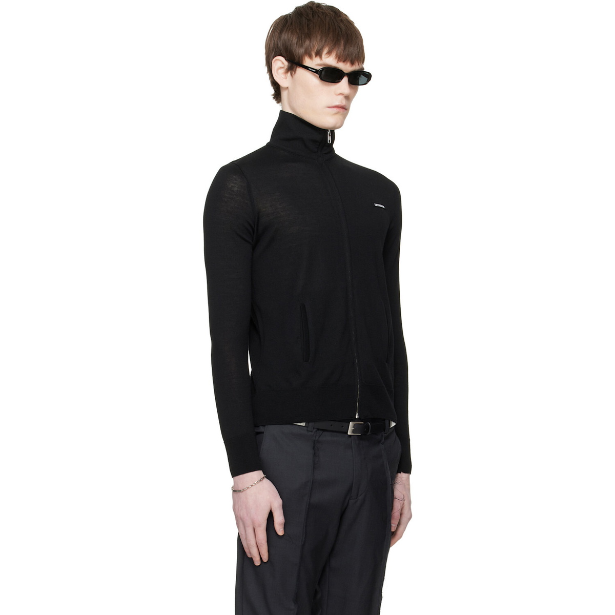 HODAKOVA Black Knitted Tracksuit Sweater