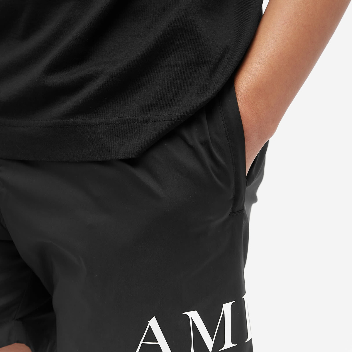 【新品未使用】【定価96,800円】AMIRI SWIM TRUNK XXL MA CARPENTER SWIM TRUNK - Black | AMIRI
