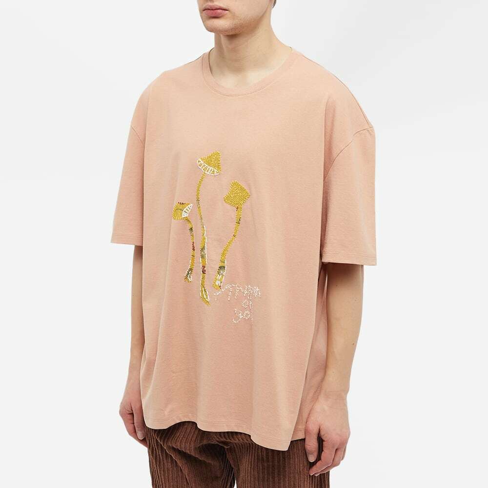 Maison Margiela Men's Trippin' On You T-Shirt in Dusty Pink Maison Margiela Men's Trippin' On You T-Shirt in Dusty Pink