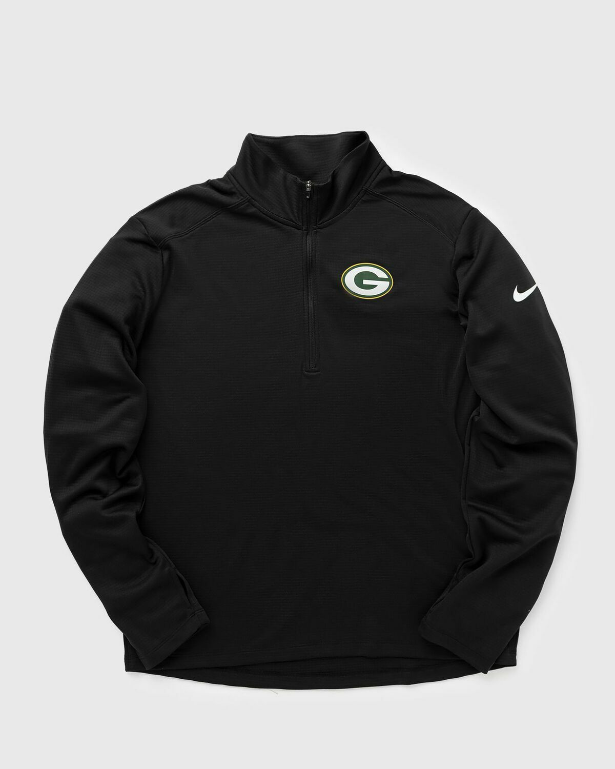 Nike Nfl Green Bay Packers Nike Pacer Half Zip Black Track Jackets