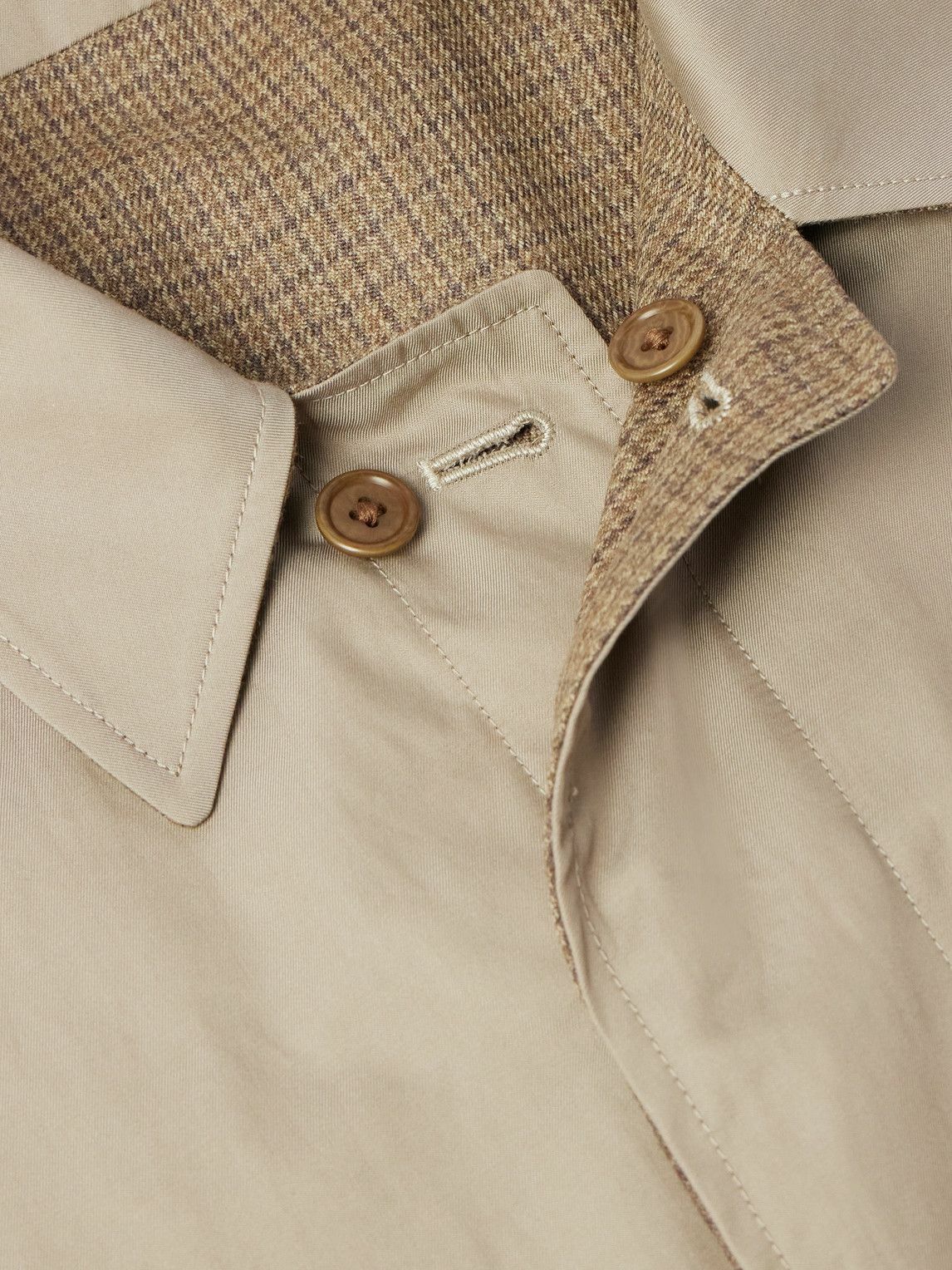 Kaptain Sunshine - Reversible Cotton-Gabardine Coat - Neutrals
