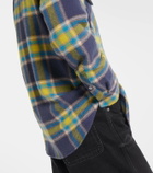God's True Cashmere Explorer tartan cashmere shirt