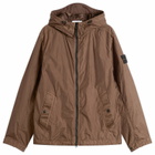 Stone Island Women's Crinkle Reps Jacket in Shadow Brown
