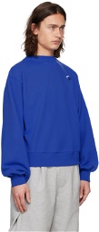 ADER error Blue Langle Sweatshirt