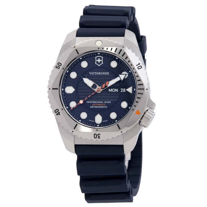 Photo: Victorinox Dive Pro Automatic Blue Dial Mens Watch 241995