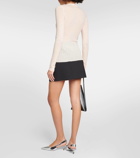 Sportmax Murena sheer wool sweater