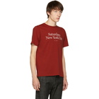 Saturdays NYC Red Miller Standard T-Shirt