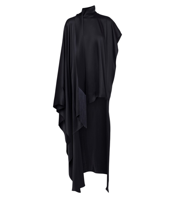 Photo: Taller Marmo California scarf-detail satin kaftan