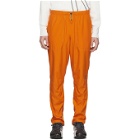 Kiko Kostadinov Orange Asics Edition Woven Track Pants