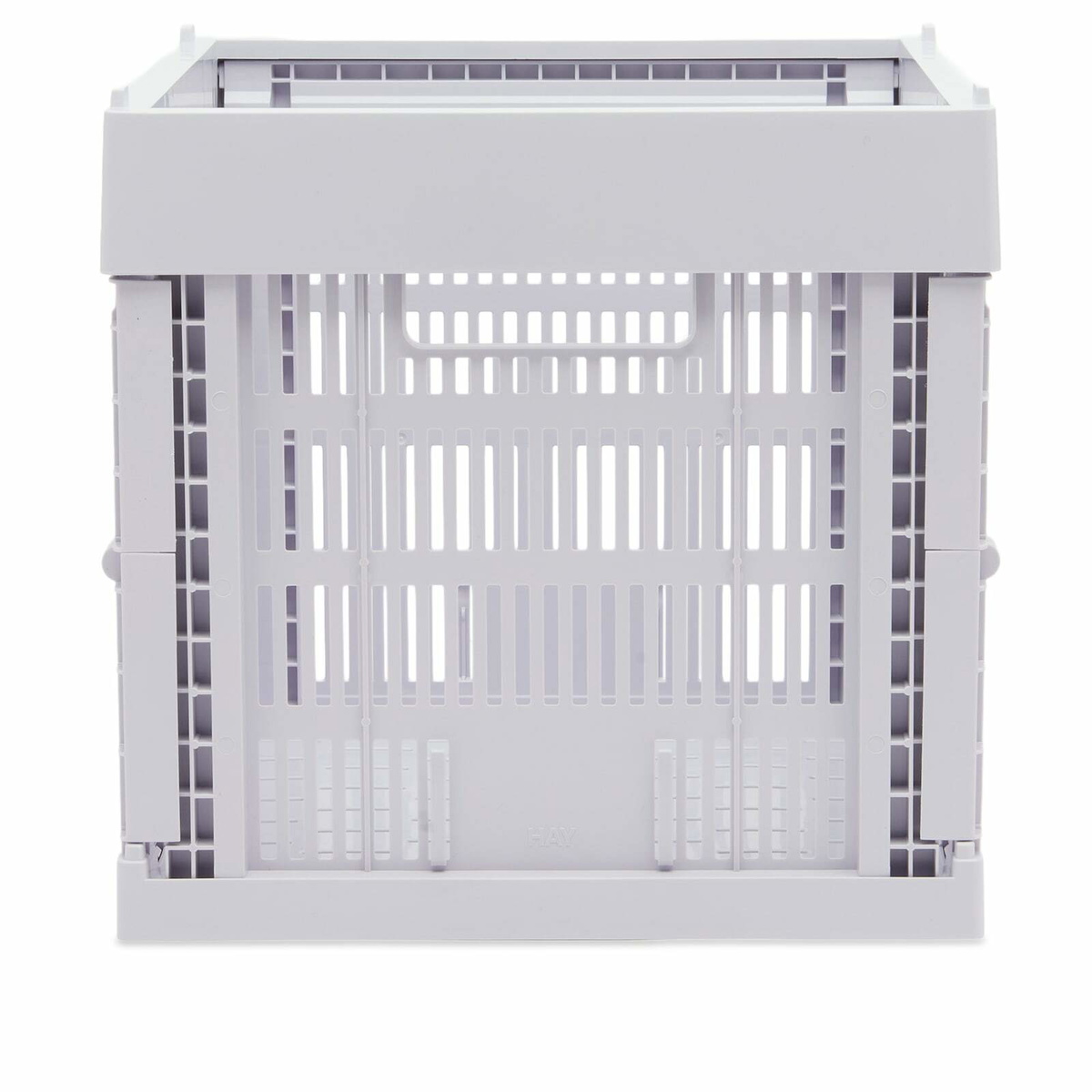 HAY Cube Recycled Colour Crate in Lavender 