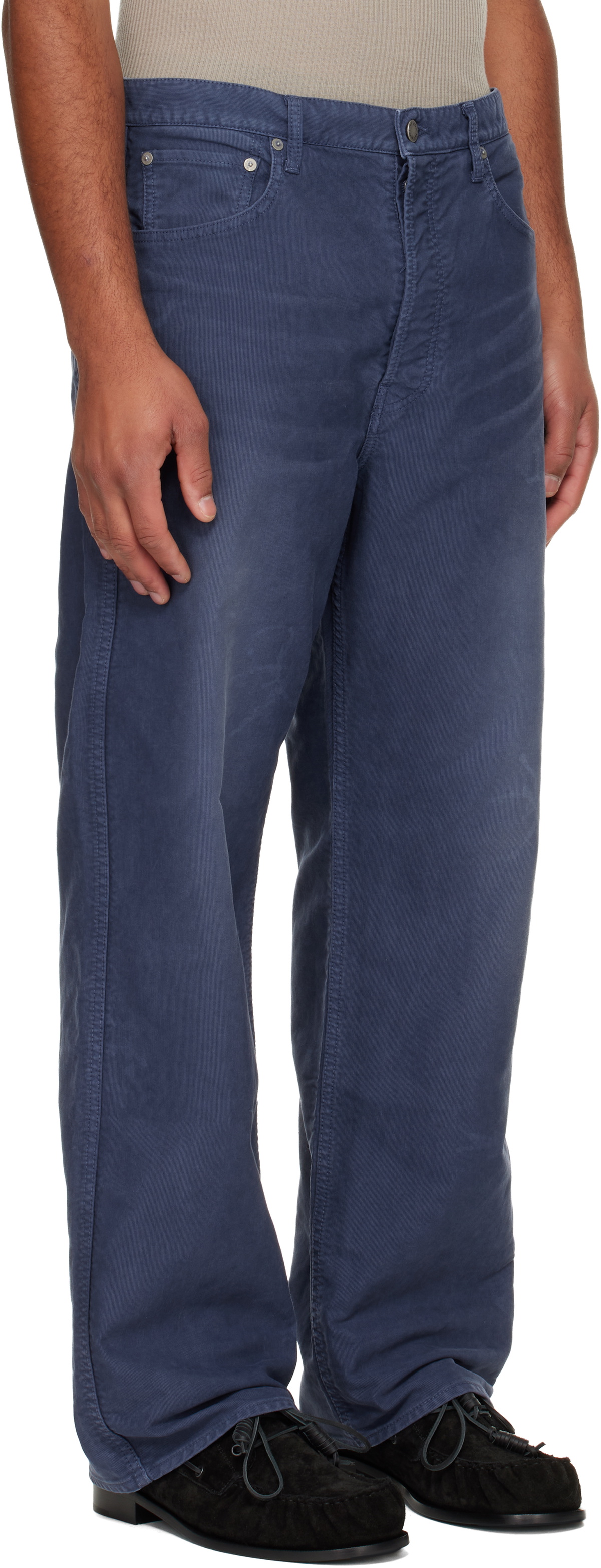 visvim 本藍染　FLUXUS コーデュロイパンツ　virgil キムタク VISVIM Fluxus 01 Corduroy Wide Leg Pants | Nordstrom