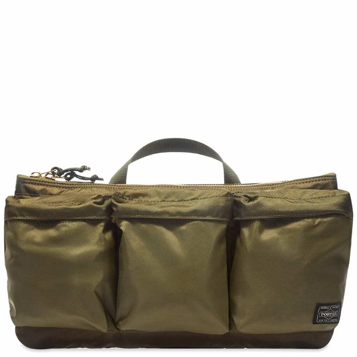 Photo: Porter-Yoshida & Co. Force Waist Bag in Olive Drab