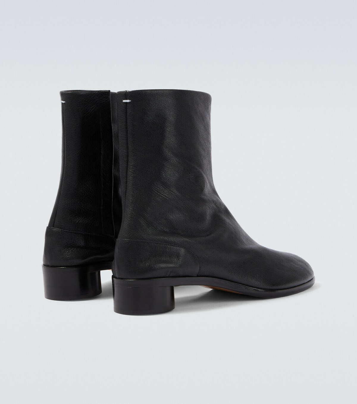 Maison Margiela Tabi leather ankle boots