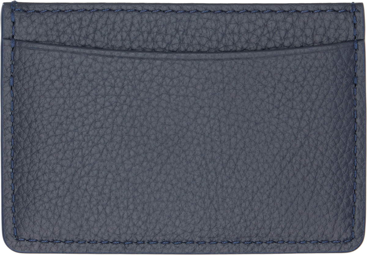 A.P.C. Navy André Card Holder