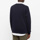 Norse Projects Men's Vagn Nautical Logo Crew Sweat in Dark Navy