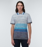 Missoni - Space-dyed cotton jersey polo shirt