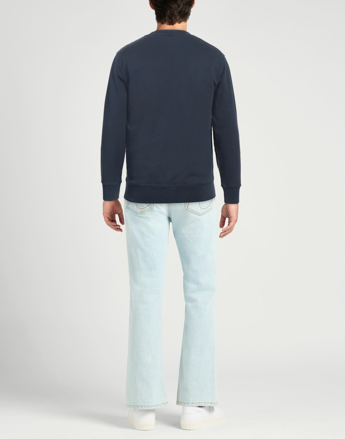 Maison Kitsuné Mens Sweatshirt Slate in Blue
