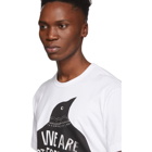 Comme des Garcons Homme Plus White We Are Not Free T-Shirt