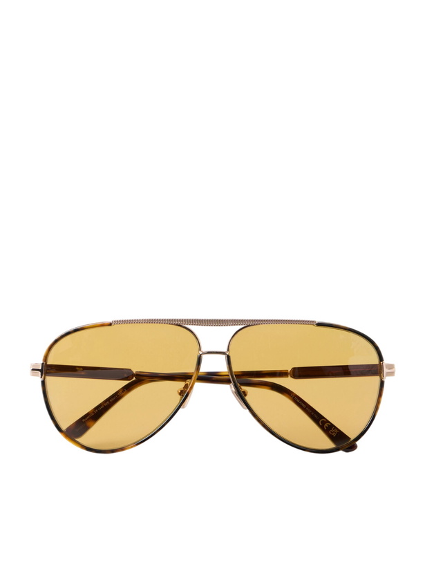 Photo: TOM FORD - Rupert-02 Aviator-Frame Metal Sunglasses