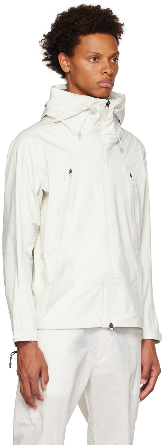 Descente ALLTERRAIN SSENSE Exclusive White Creas Jacket Descente  