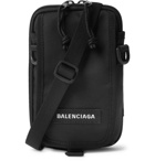 Balenciaga - Explorer Logo-Appliquéd Canvas Messenger Bag - Black
