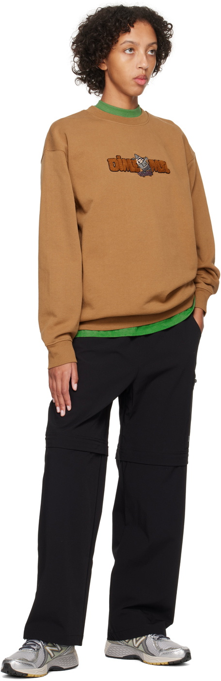 Dime Black Zip Off Trousers