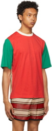 Wales Bonner Multicolor Colorblock Johnson T-Shirt